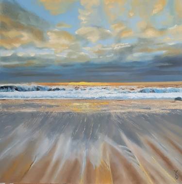 Original Contemporary Seascape Painting by Ksenia Voynich