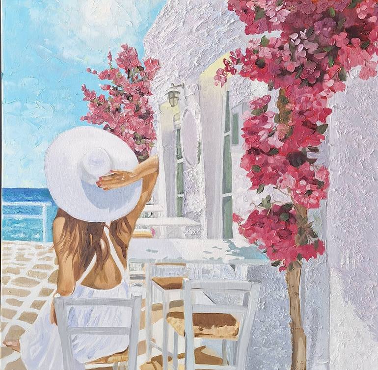 Print of Photorealism Women Paintings by Ksenia Voynich