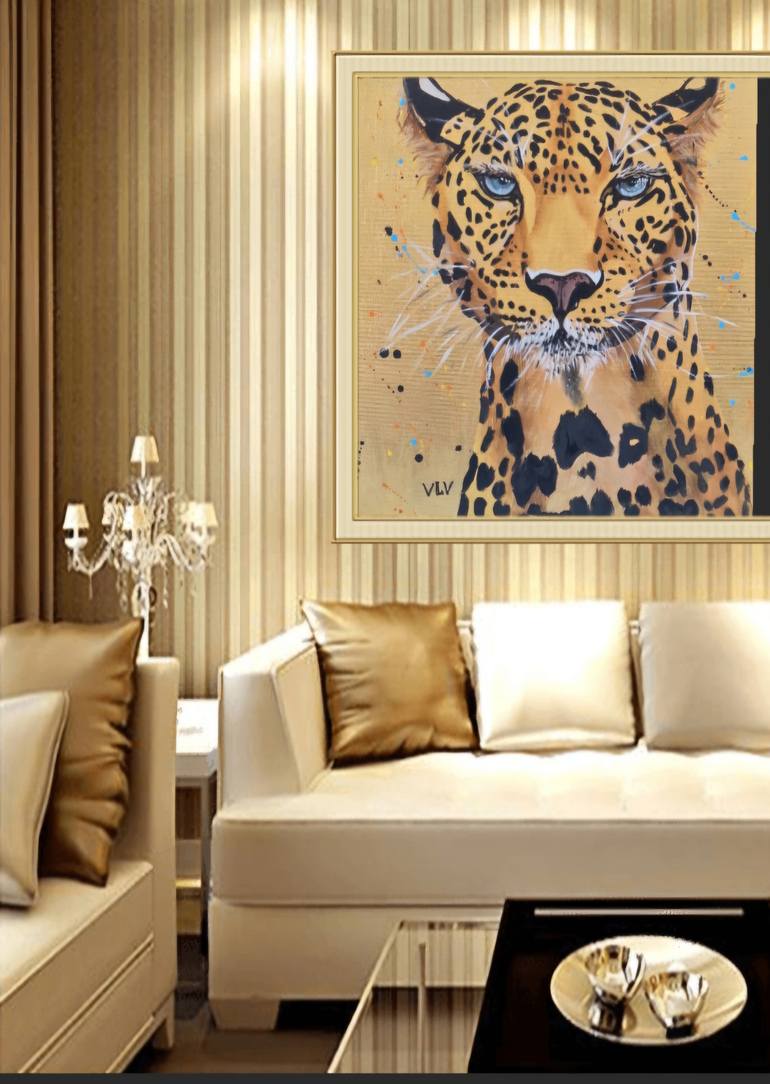 Original Contemporary Animal Painting by Ksenia Voynich