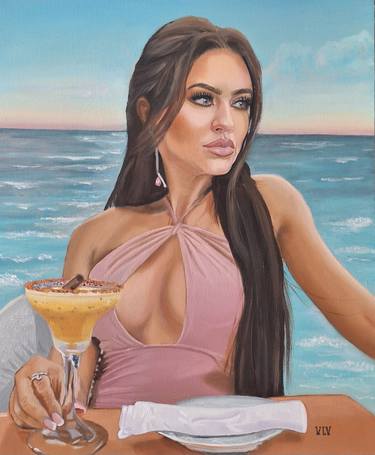 Original Contemporary Women Painting by Ksenia Voynich