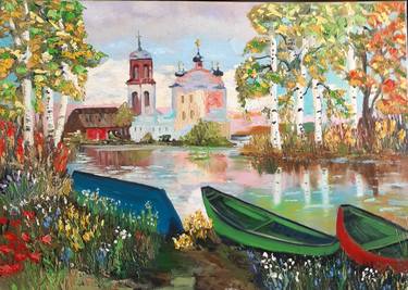 Original Landscape Paintings by Ksenia Voynich