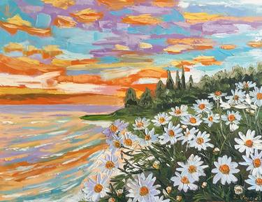 Original Impressionism Landscape Paintings by Ksenia Voynich