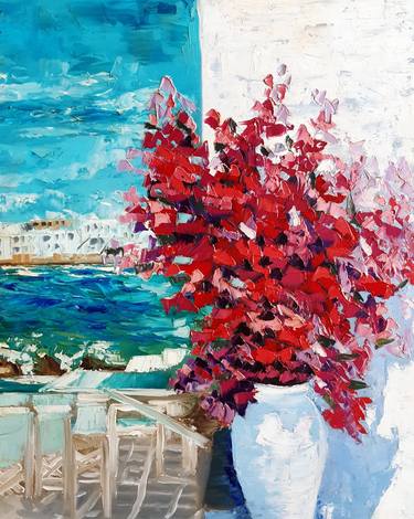 Original Impressionism Seascape Paintings by Ksenia Voynich
