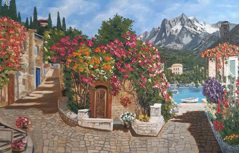 mediterranean landscape painting