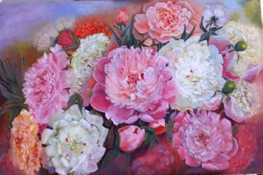 Original Floral Paintings by Ksenia Voynich