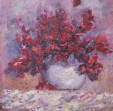Original Floral Paintings by Elena Adams