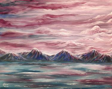 Original Expressionism Seascape Paintings by Elena Ginsburg