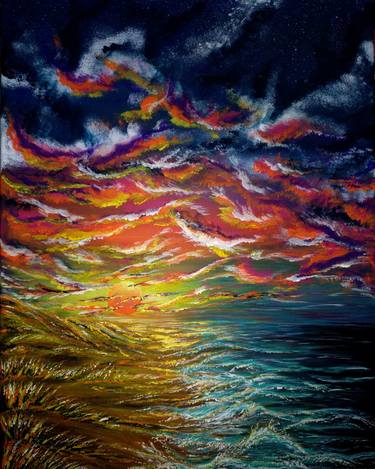 Original Seascape Paintings by Elena Ginsburg