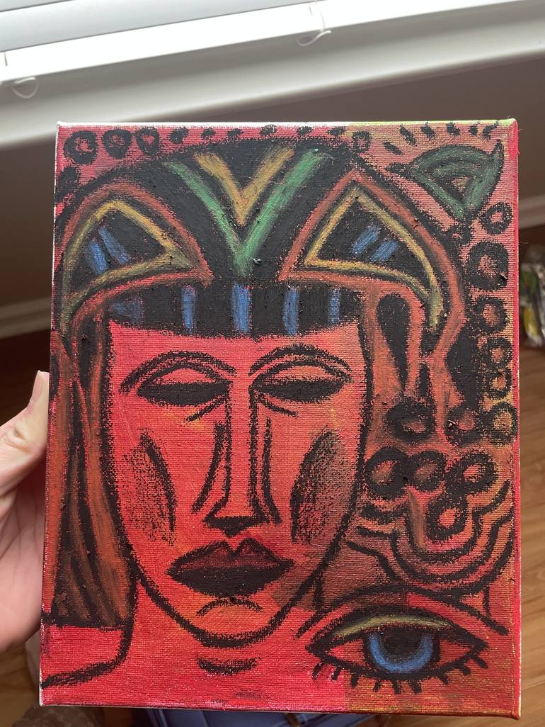 Original Abstract Expressionism Abstract Paintings by Mini Oberoi