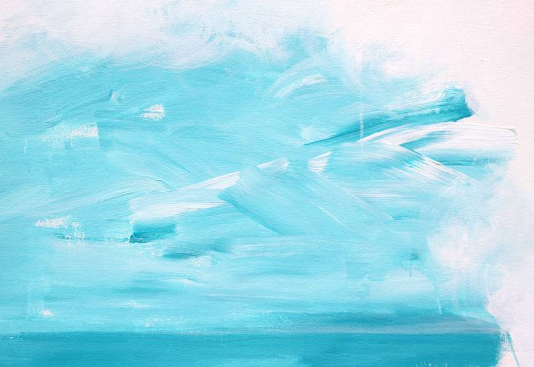 Original Abstract Landscape Painting by Julie Thomason