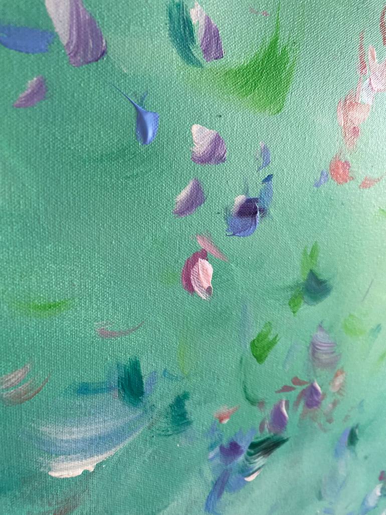 Original Impressionism Abstract Painting by Katherine Spiller