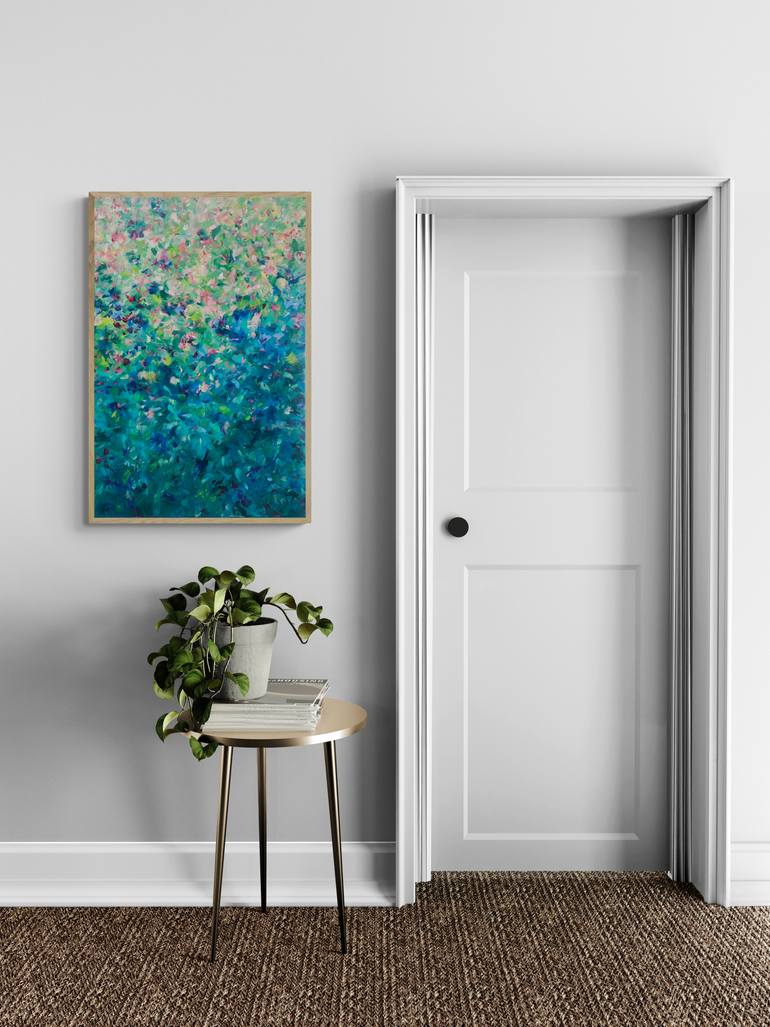 Original Impressionism Abstract Painting by Katherine Spiller