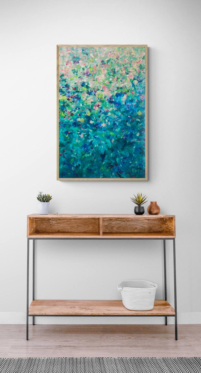 Original Impressionism Abstract Painting by Katherine Spiller
