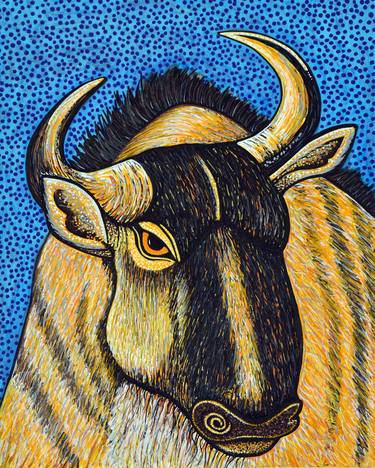 Original Illustration Animal Paintings by Teal Buehler