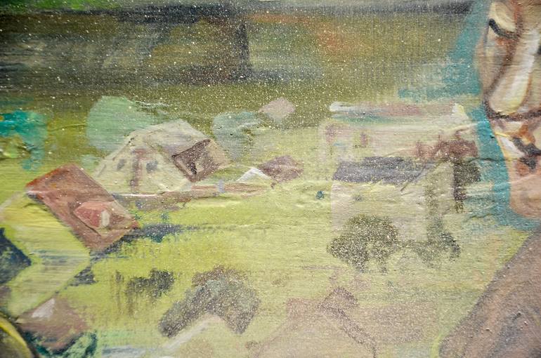 Original Conceptual Botanic Painting by Andrej Babenko