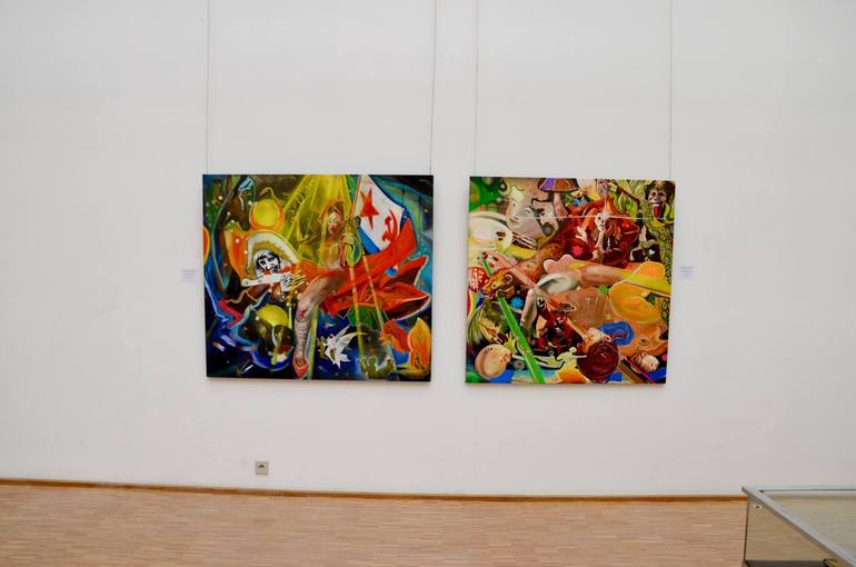 Original Expressionism Other Painting by Andrej Babenko