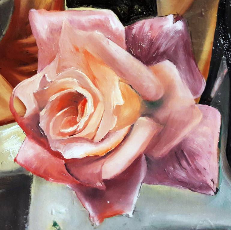 Original Expressionism Performing Arts Painting by Andrej Babenko