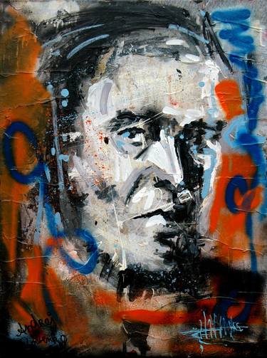 Print of Expressionism Portrait Paintings by Andrej Babenko