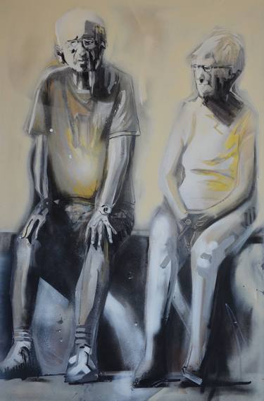 Print of Expressionism People Paintings by Andrej Babenko