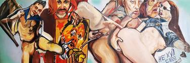 Print of Erotic Paintings by Andrej Babenko