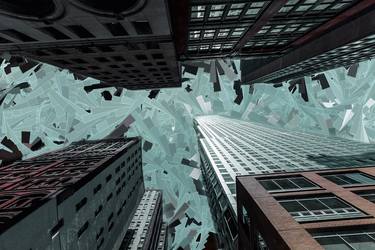 Print of Digital Art Architecture Mixed Media by Thomas Haensgen