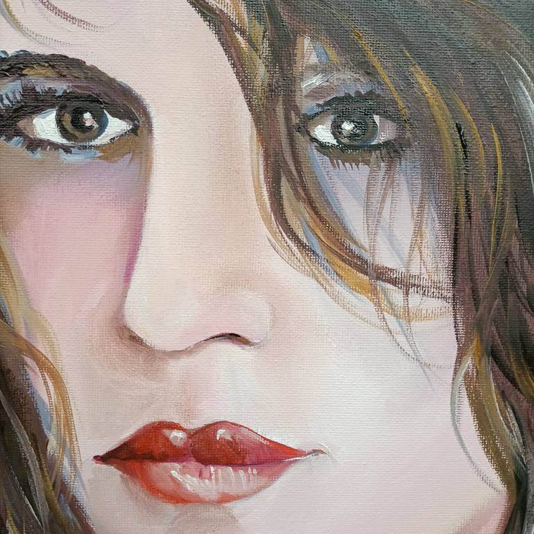 Original Women Painting by Sergio Trama