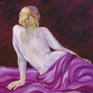 Print of Nude Paintings by Sergio Trama