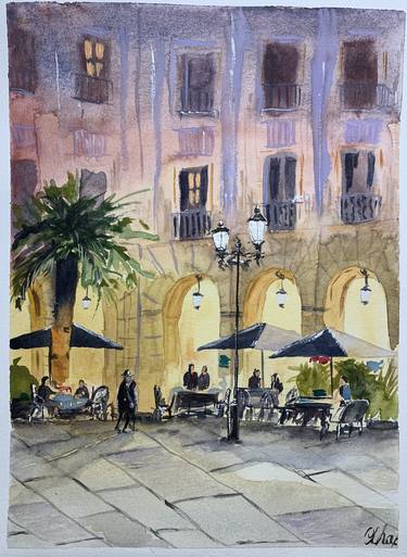 Print of Travel Paintings by Olha Kovalchuk