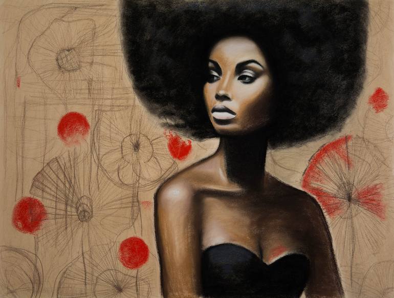 Print of Contemporary Women Drawings by Inna Medvedeva