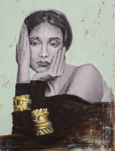 Print of Figurative Women Paintings by Inna Medvedeva