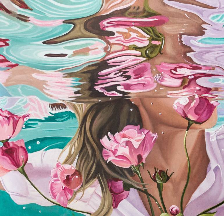 Original Figurative Women Painting by Inna Medvedeva