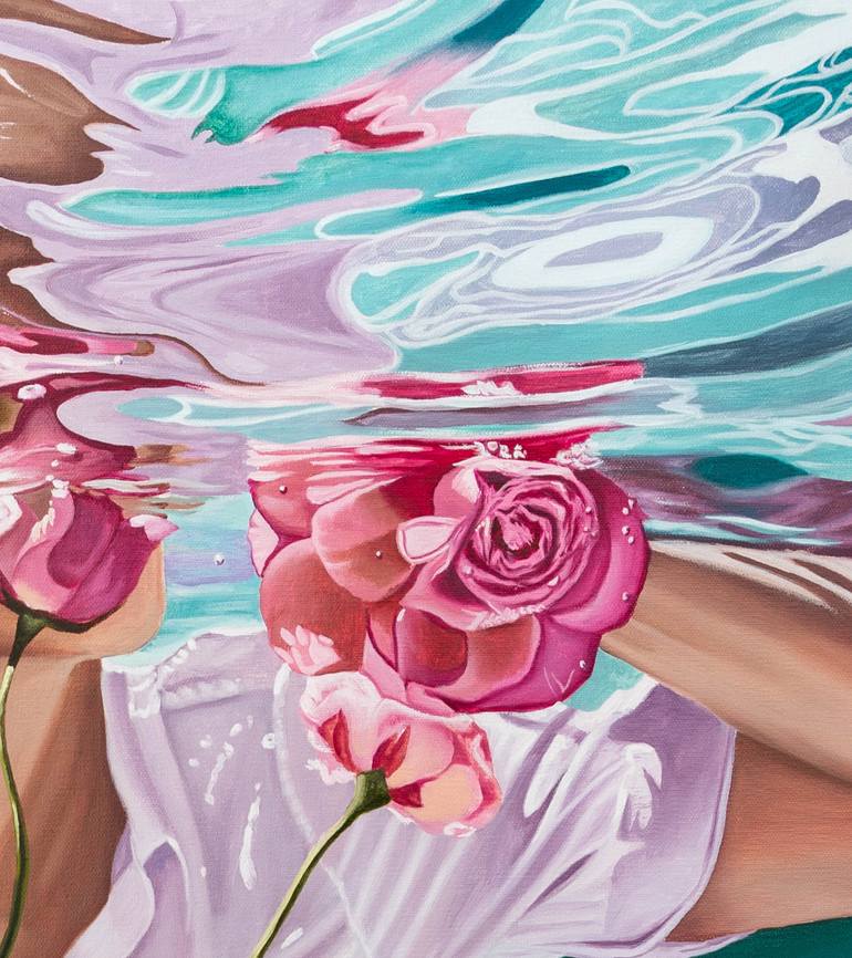 Original Figurative Women Painting by Inna Medvedeva