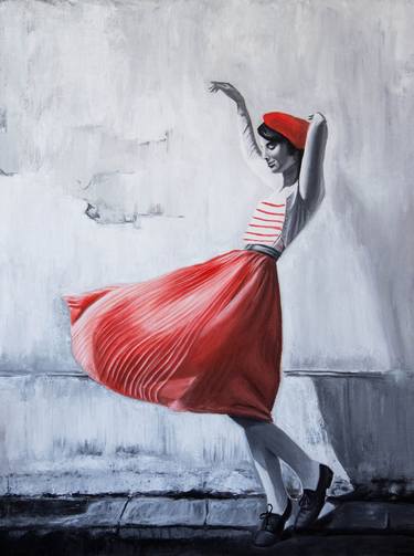 Original Figurative Women Paintings by Inna Medvedeva