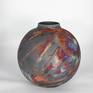 11 inch Raku Large Globe Vase