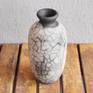 RAAQUU Koban Ceramic Vase Smoked Raku