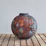 RAAQUU Large globe ceramic vase side view