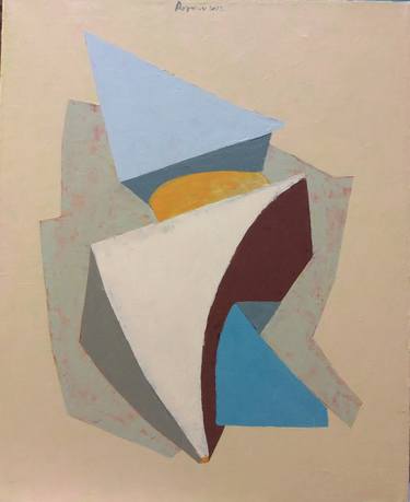 Original Abstract Geometric Paintings by Victor Popov