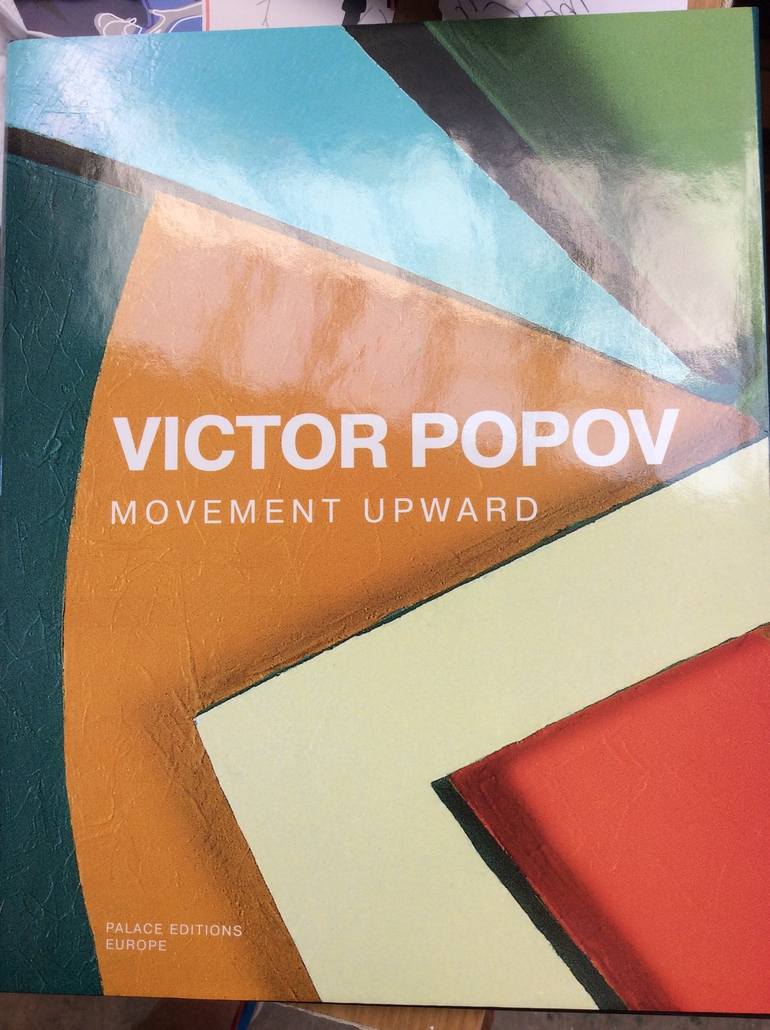 Original Abstract Geometric Painting by Victor Popov