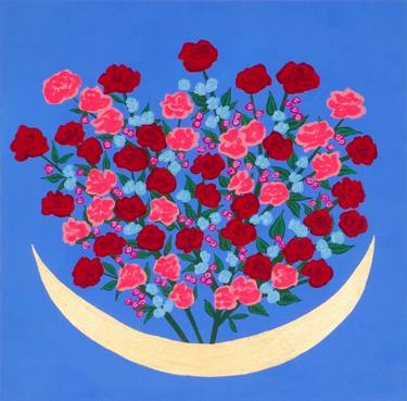 Original Contemporary Floral Paintings by Dana Kohlmann