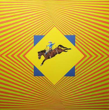 Original Pop Art Horse Paintings by Dennis Pippen