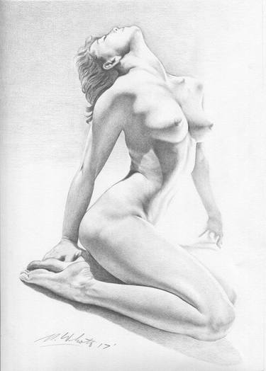 Print of Figurative Nude Drawings by Michael Walcott