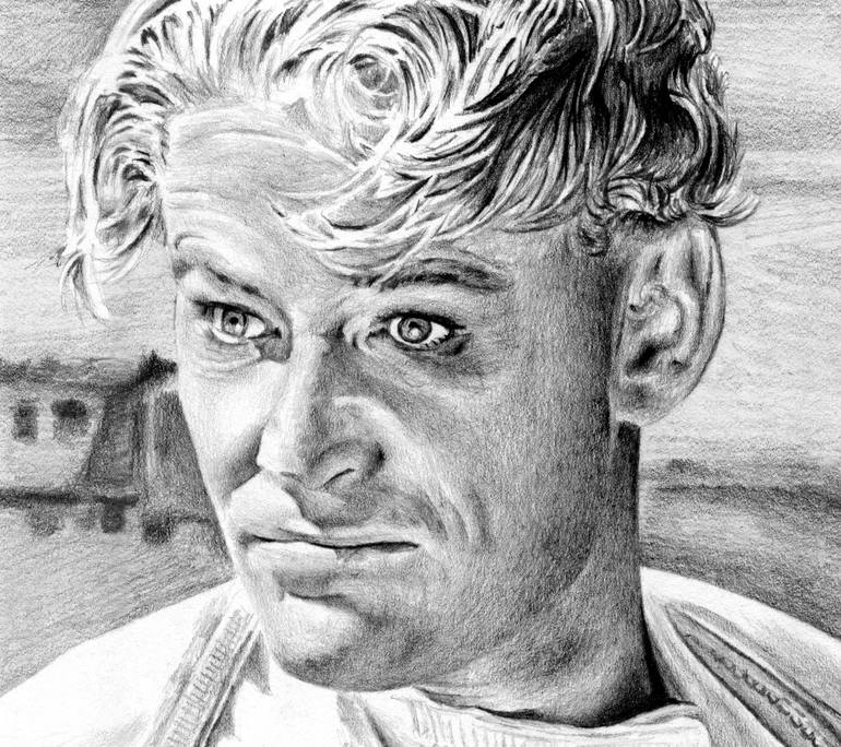 Original Realism Cinema Drawing by Michael Walcott