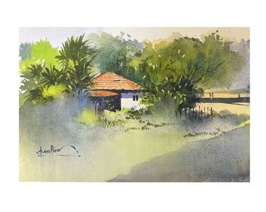 Original Fine Art Home Paintings by santhu govind