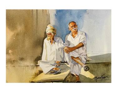 Original Documentary Men Drawings by santhu govind