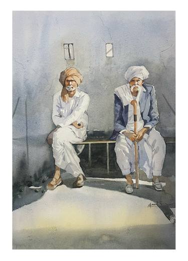 Original Men Paintings by santhu govind