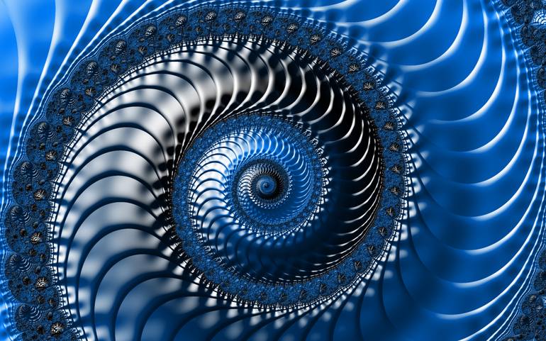 Original Conceptual Abstract Digital by Fractal Art By Nitisara