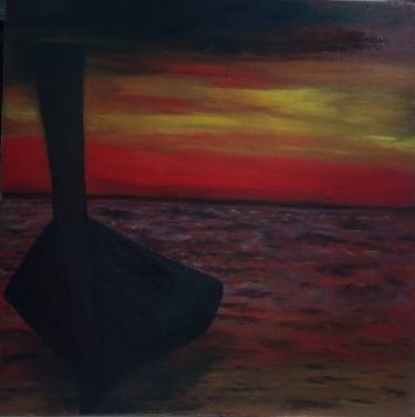 Print of Conceptual Beach Paintings by NOR HAFIZA HAMID