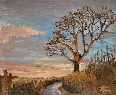 Original Expressionism Landscape Paintings by Jo Thorne