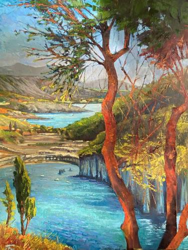 Original Expressionism Landscape Paintings by Jo Thorne