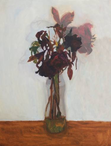 Original Conceptual Botanic Painting by Richi Sorókin